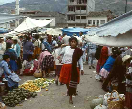 The market was amazing!  Photo by Dad.