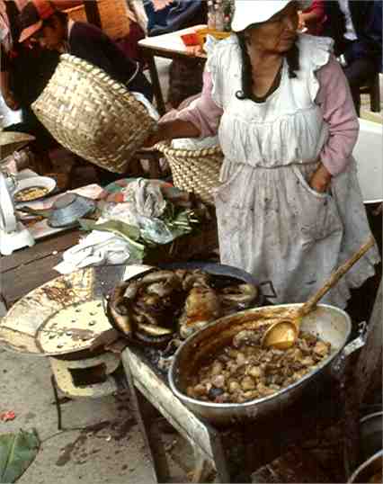 The market was amazing!  Photo by Dad.