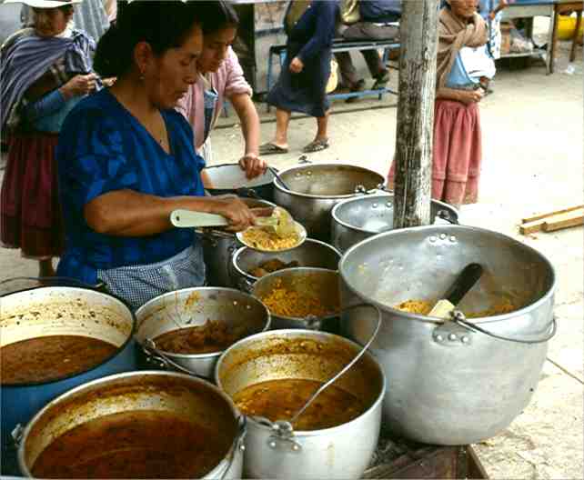 The market was amazing!  Photo by Dad.