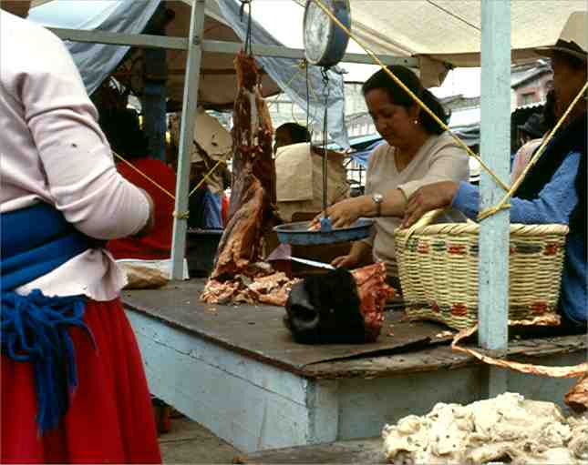 The market was amazing!  Photo by Dad.