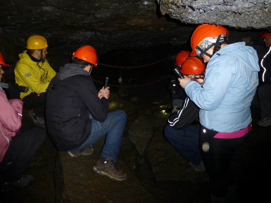 Lava tube.