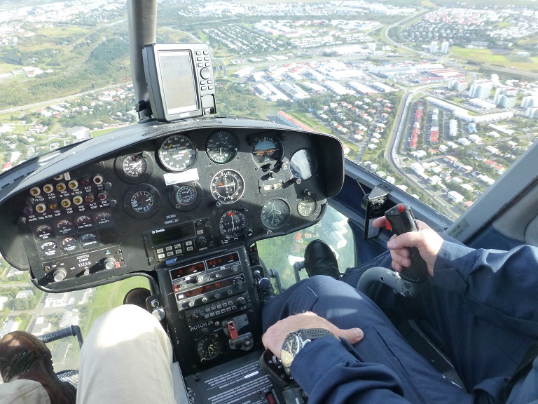 Helicopter ride.