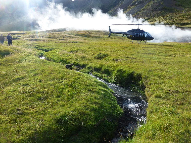 Helicopter ride.
