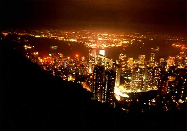 The view from Victoria Peak.  Photo by Dad.