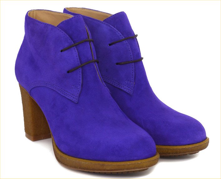 Joril Purple Suede Boots