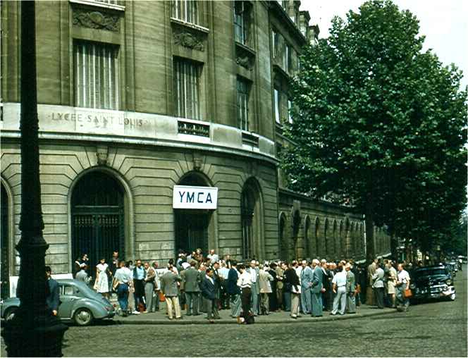 The Lycee Sasint Louis, site of the YMCA conference. Photo by FG.