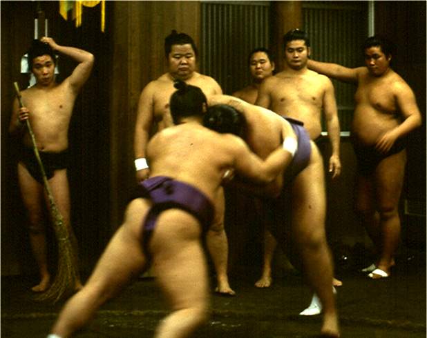 It's a crazy sport. And the outfit is rather crazy, too. Photo by FG.