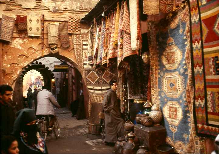 We visited lots of markets. They were fascinating. Photo by FG.