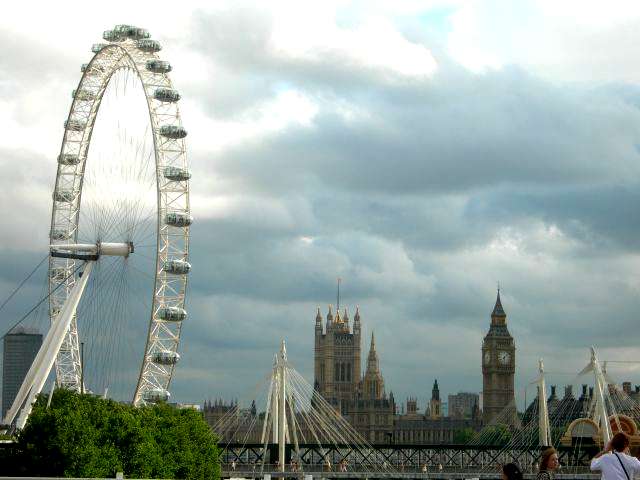 The London Eye.  Photo from the Internet.