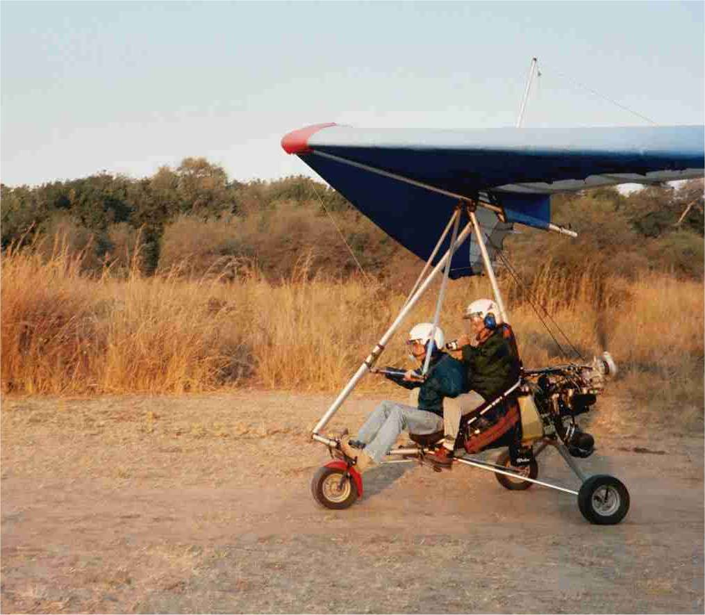 We're ready for take off. Photo by Jim.